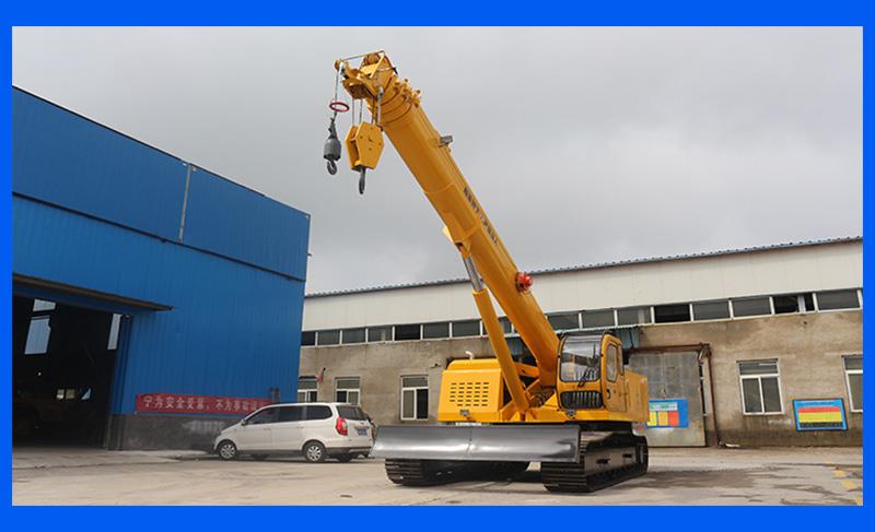 6吨履带吊实景图片