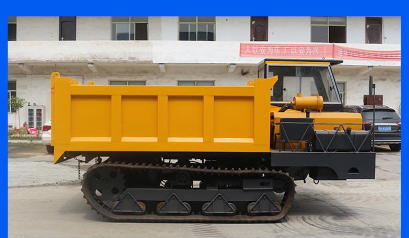 12吨履带运输车实景拍摄